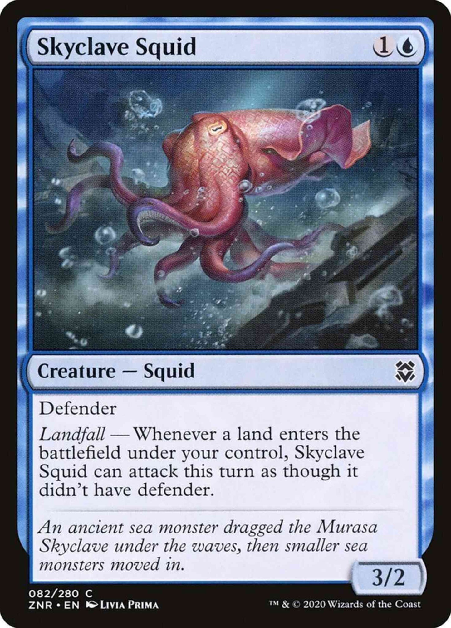 Skyclave Squid [82] [Zendikar Rising] [Non-Foil]