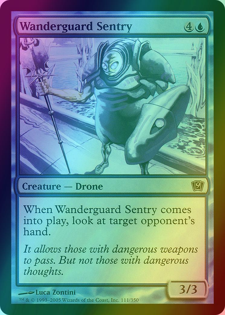 Wanderguard Sentry [111x] [Ninth Edition] [Foil]