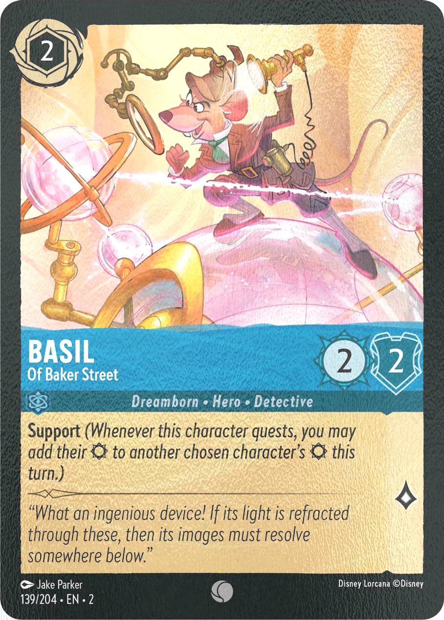 Basil - Of Baker Street - 139/204 [Rise Of The Floodborn] [Cold Foil]