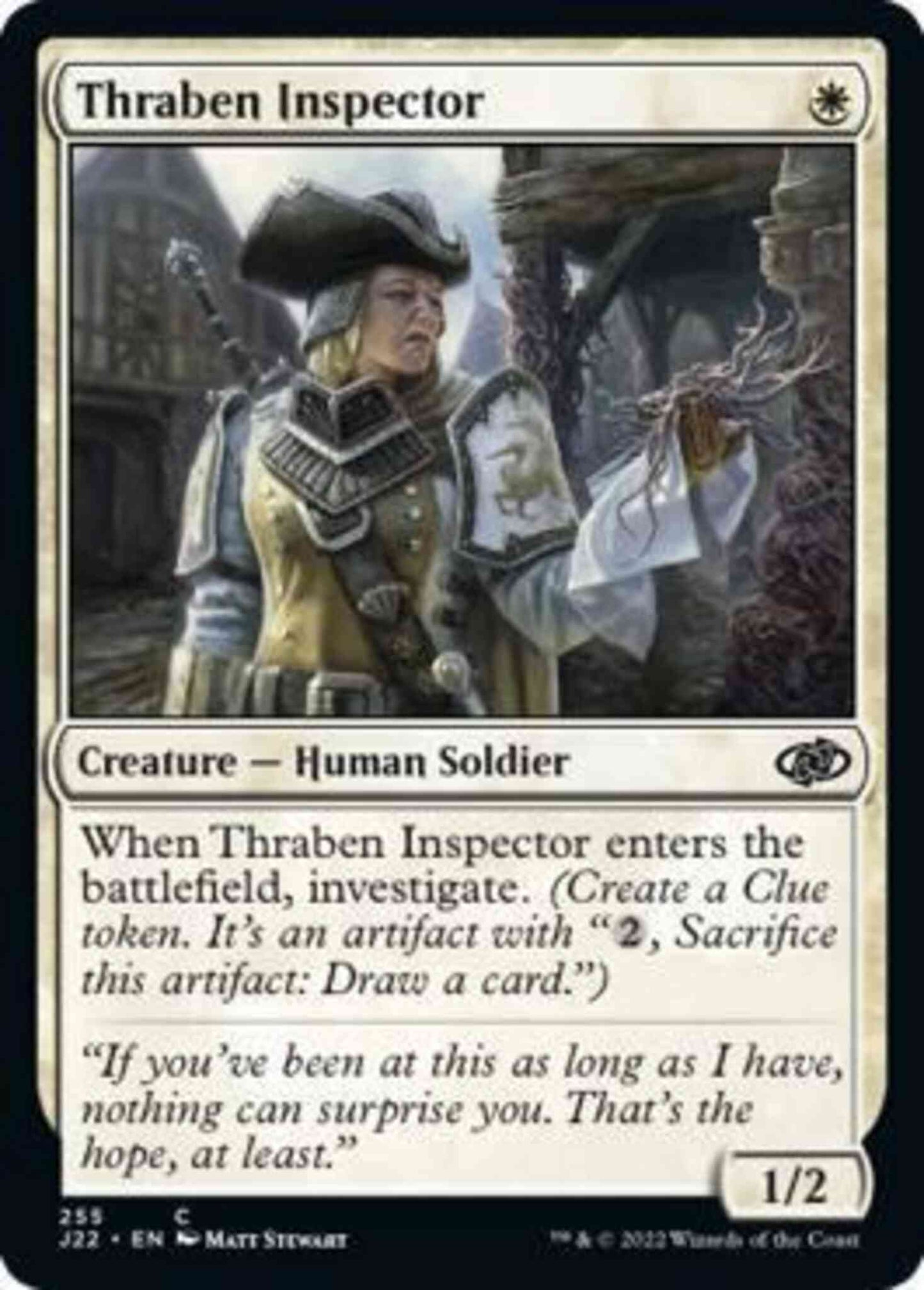 Thraben Inspector [255] [Jumpstart 2022] [Non-Foil]
