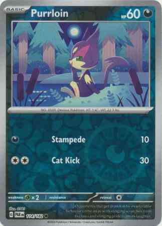 Purrloin - 114/182 - Common [sv04-114] [Reverse Holo]