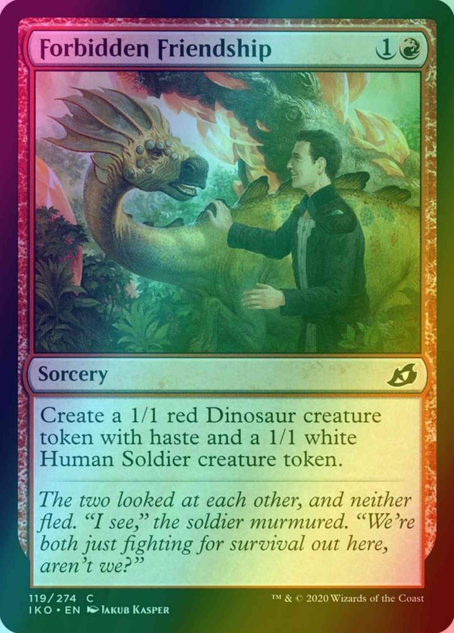 Forbidden Friendship [119] [Ikoria: Lair of Behemoths] [Foil]