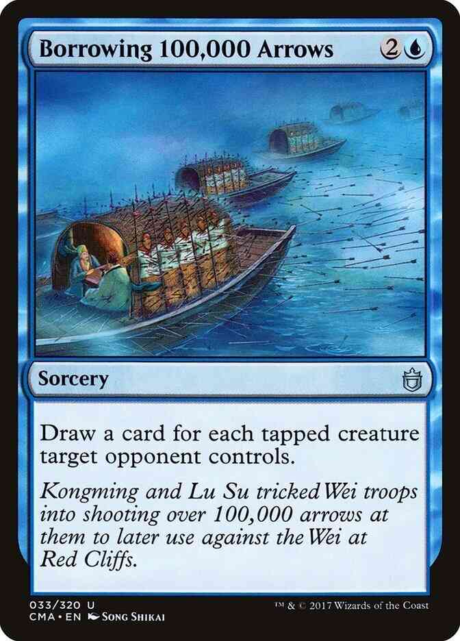 Borrowing 100,000 Arrows [33] [Commander Anthology] [Non-Foil]