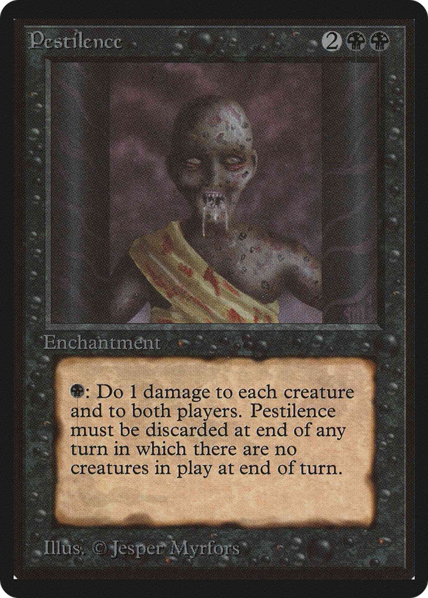 Pestilence [121] [Limited Edition Beta] [Non-Foil]