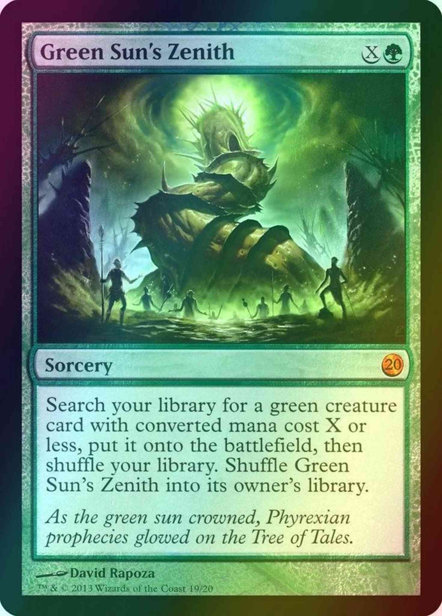 Green Sun's Zenith [19] [From the Vault: Twenty] [Foil]