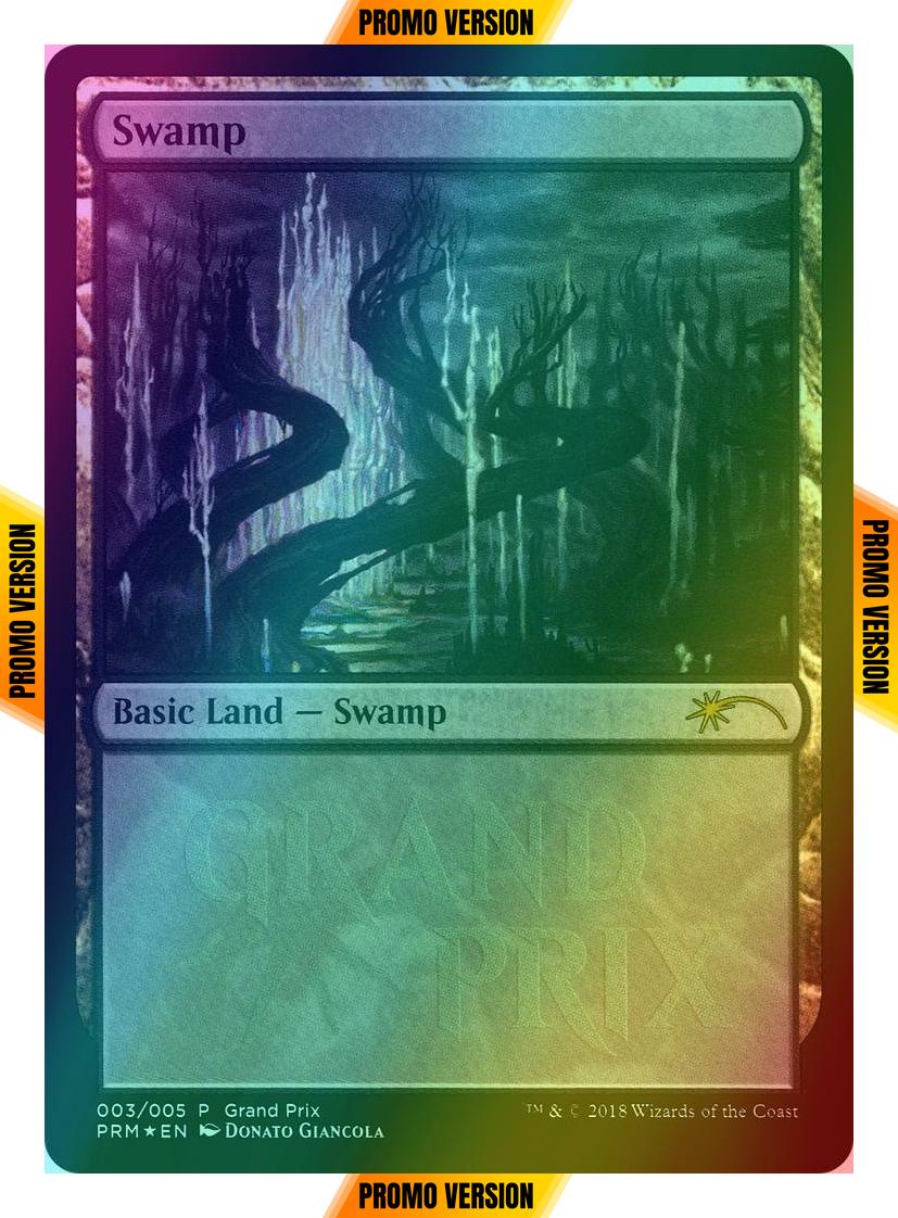 Swamp [2018] [2018c] [Grand Prix Promos] [Foil]