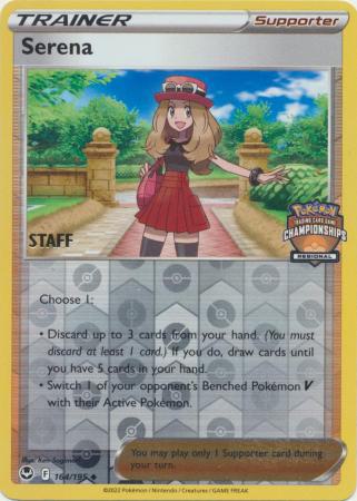 Serena - 164/195 - Promo [Regional Championships 2023] [Staff] [swsh12msp-164] [Reverse Holo]