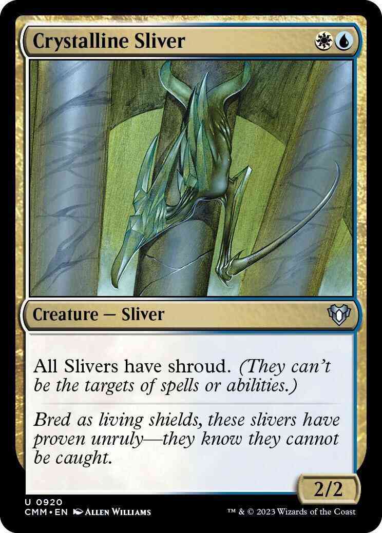 Crystalline Sliver [920] [Commander Masters] [Non-Foil]