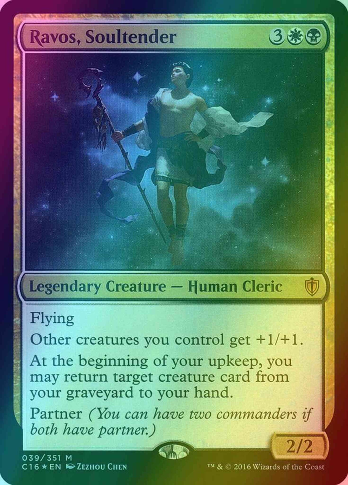 Ravos, Soultender [39] [Commander 2016] [Foil]