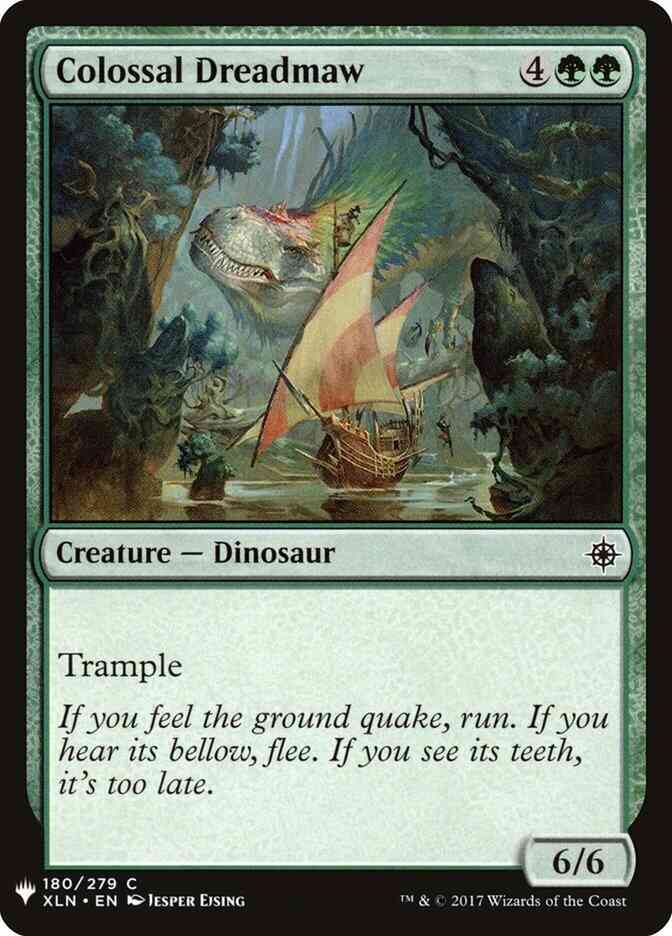 Colossal Dreadmaw [XLN-180] [The List] [Non-Foil]