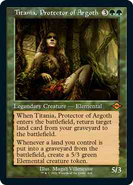 Titania, Protector of Argoth [416] [Retro Frame] [Modern Horizons 2] [Non-Foil]