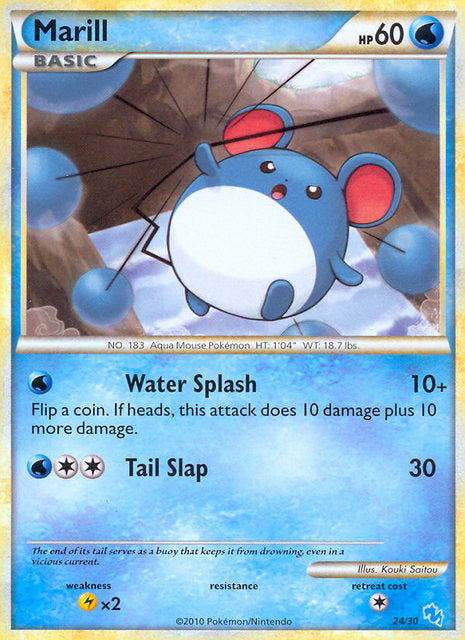 Marill - 24/30 - [XY Trainer Kit (Gyarados)] [Non-Holo]