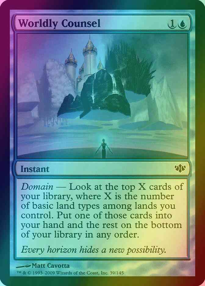 Worldly Counsel [39] [Conflux] [Foil]