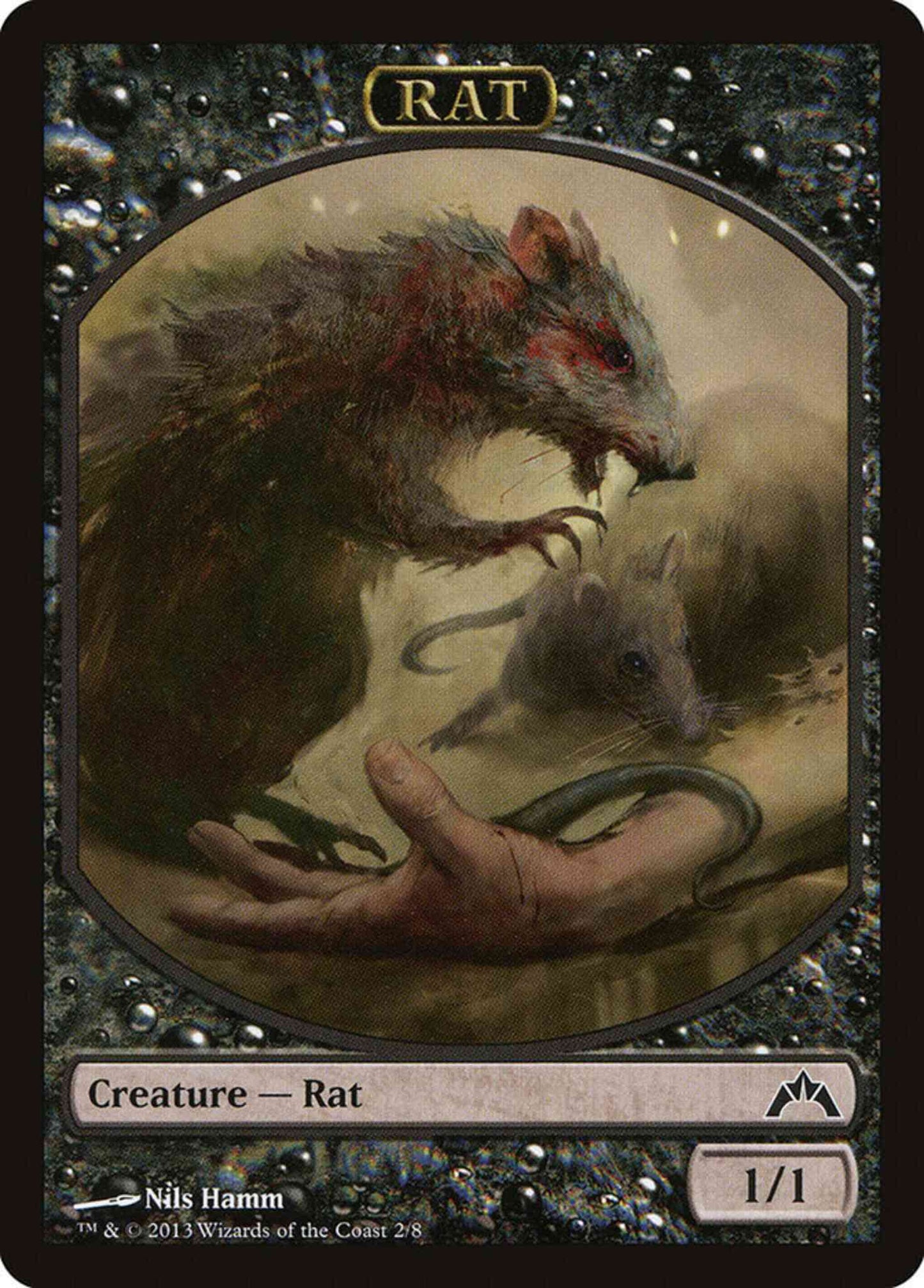 Rat Token [02] [Gatecrash Tokens] [Non-Foil]