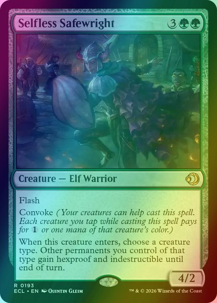 Selfless Safewright [193] [Lorwyn Eclipsed] [Foil]