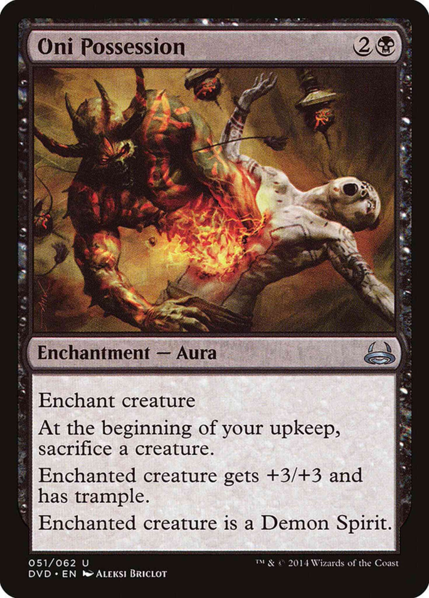 Oni Possession [51] [Duel Decks Anthology: Divine vs. Demonic] [Non-Foil]