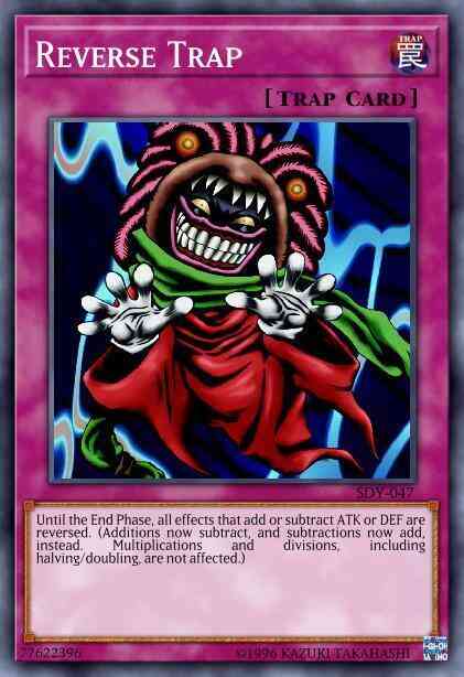 Reverse Trap - BP02-EN169 - Mosaic Rare - 1st Edition