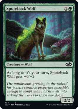 Sporeback Wolf [732] [Jumpstart 2022] [Non-Foil]