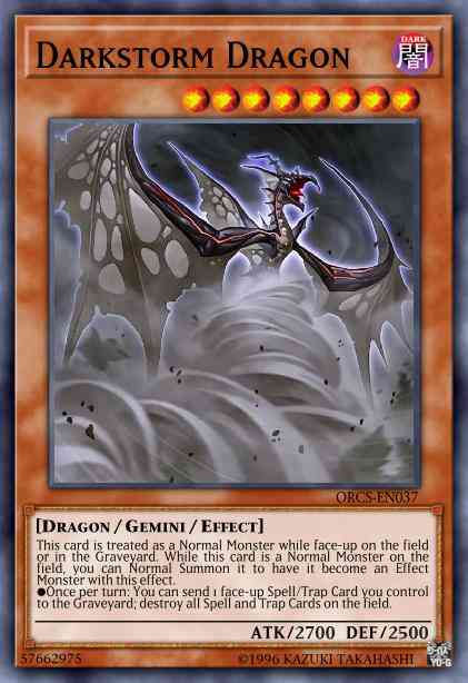 Darkstorm Dragon - OP03-EN024 - Common - Unlimited
