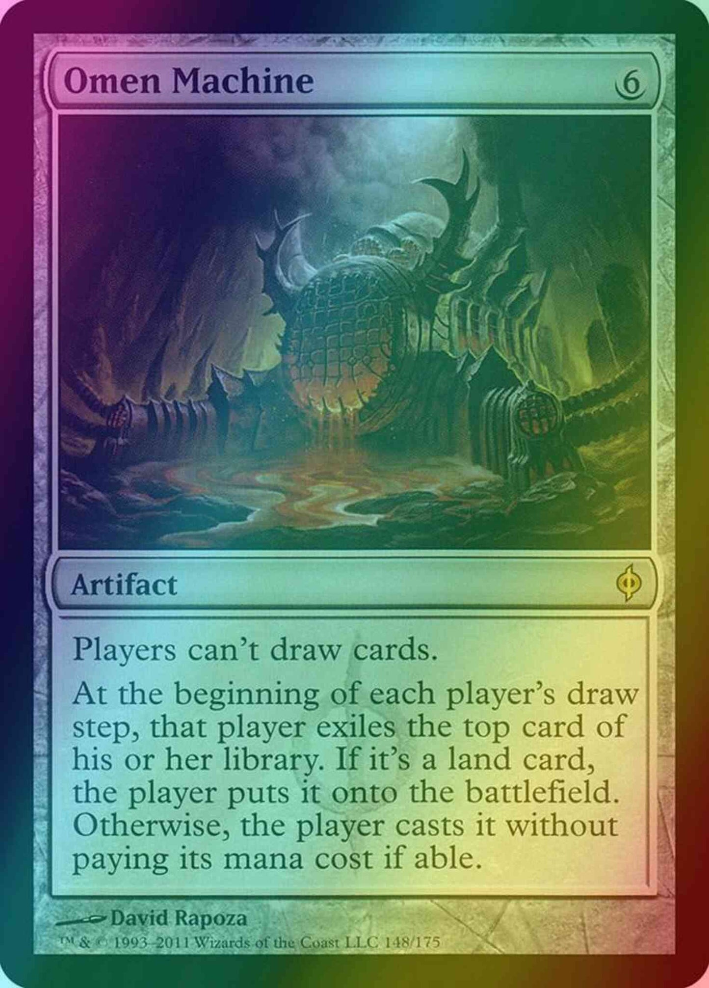 Omen Machine [148] [New Phyrexia] [Foil]