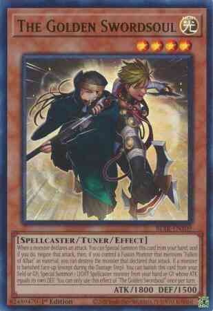 The Golden Swordsoul - BLTR-EN109 - Ultra Rare - 1st Edition