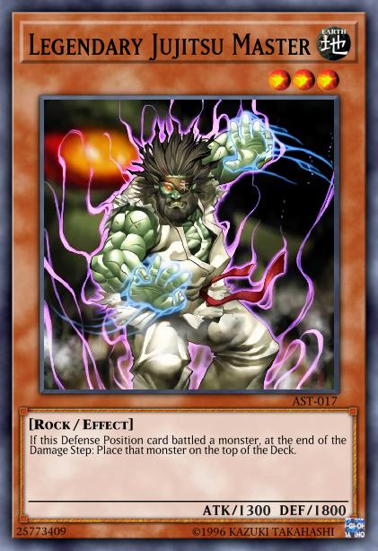 Legendary Jujitsu Master (Green) - DL09-EN008 - Rare - Unlimited