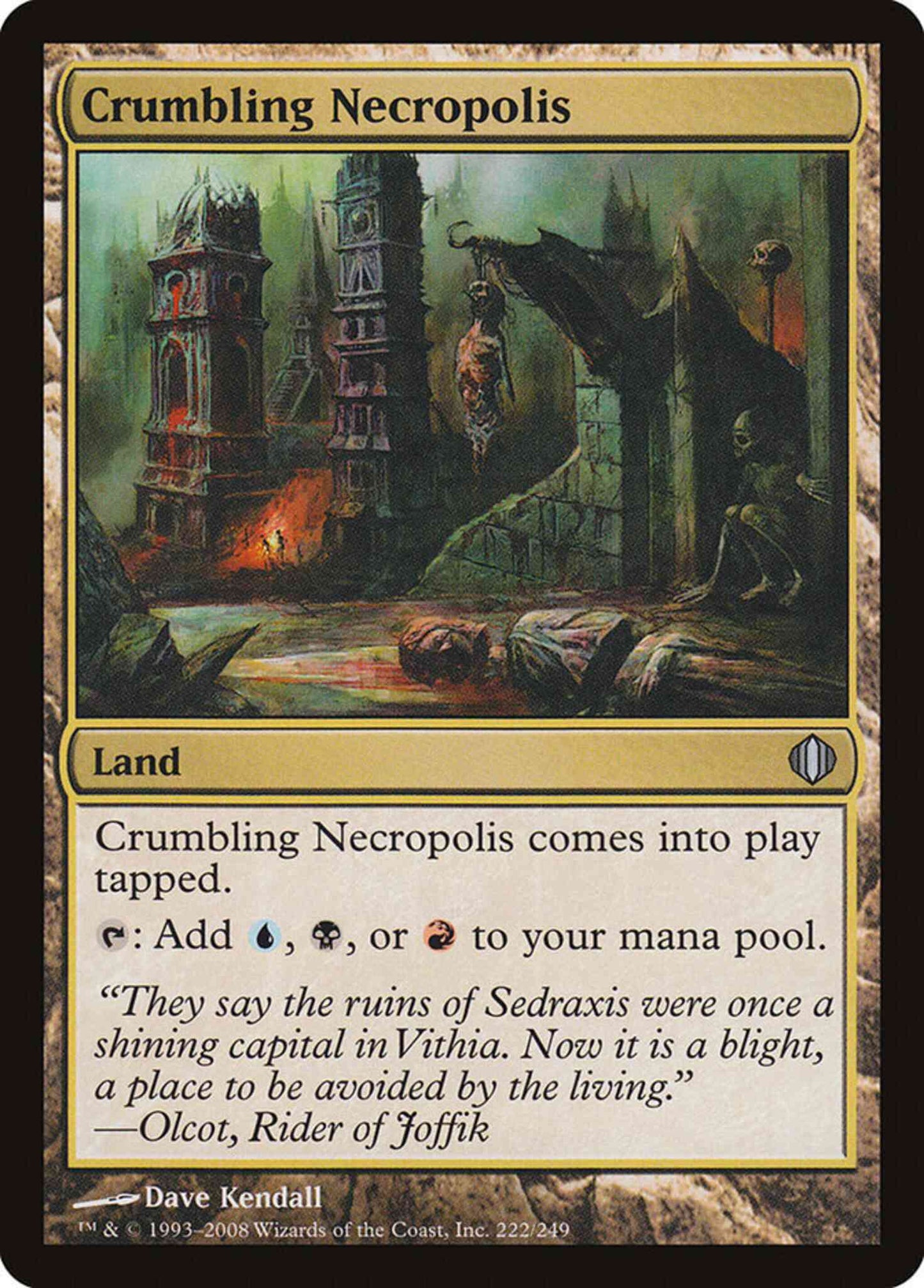 Crumbling Necropolis [222] [Shards Of Alara] [Non-Foil]