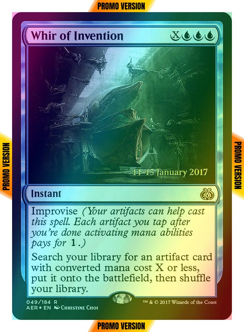 Whir of Invention [49s] [Aether Revolt Promos] [Foil]