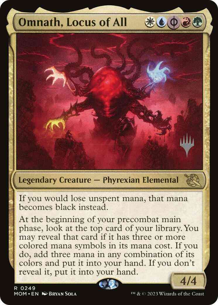 Omnath, Locus of All [249p] [Promo Pack] [March of the Machine: Promos] [Non-Foil]