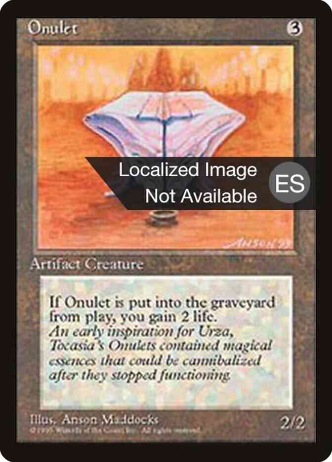 Onulet - Spanish [340] [Fourth Edition Black Border: Spanish] [Non-Foil]