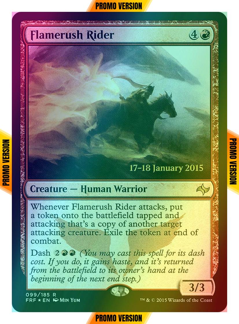 Flamerush Rider [99s] [Fate Reforged Promos] [Foil]