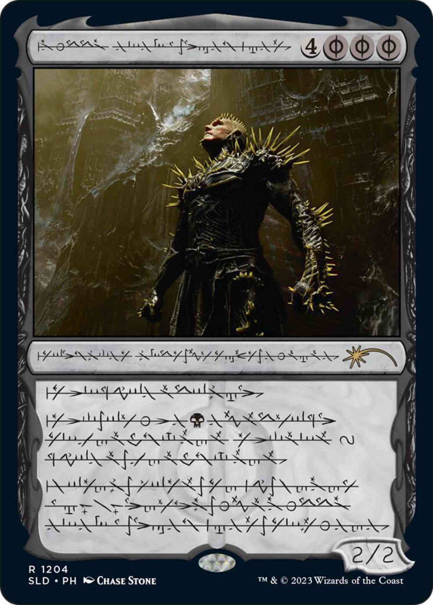 K'rrik, Son of Yawgmoth - Phyrexian [1204] [Phyrexian Showcase] [Phrexian Faves] [Secret Lair Drop] [Non-Foil]