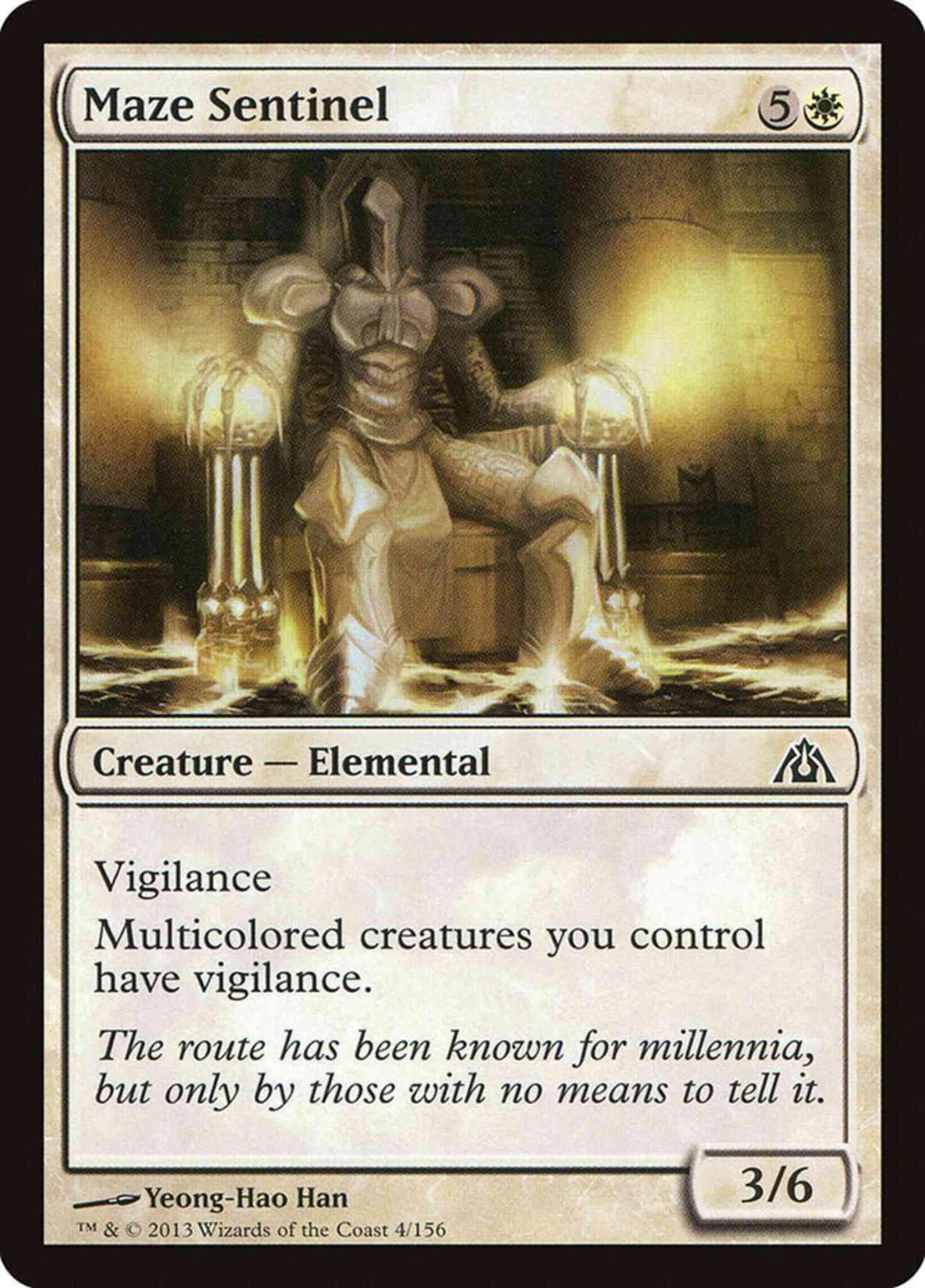 Maze Sentinel [4] [Dragon's Maze] [Non-Foil]