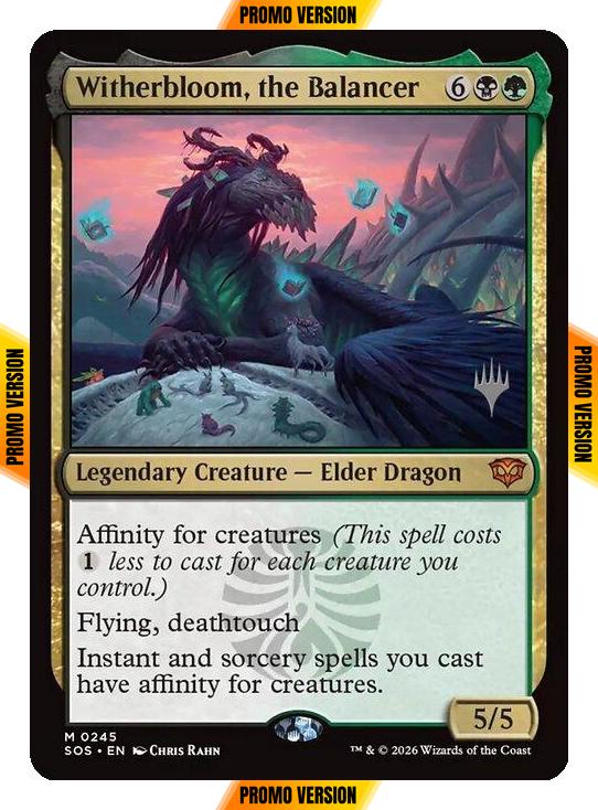 Witherbloom, the Balancer [245p] [Promo Pack] [Secrets of Strixhaven Promos] [Non-Foil]