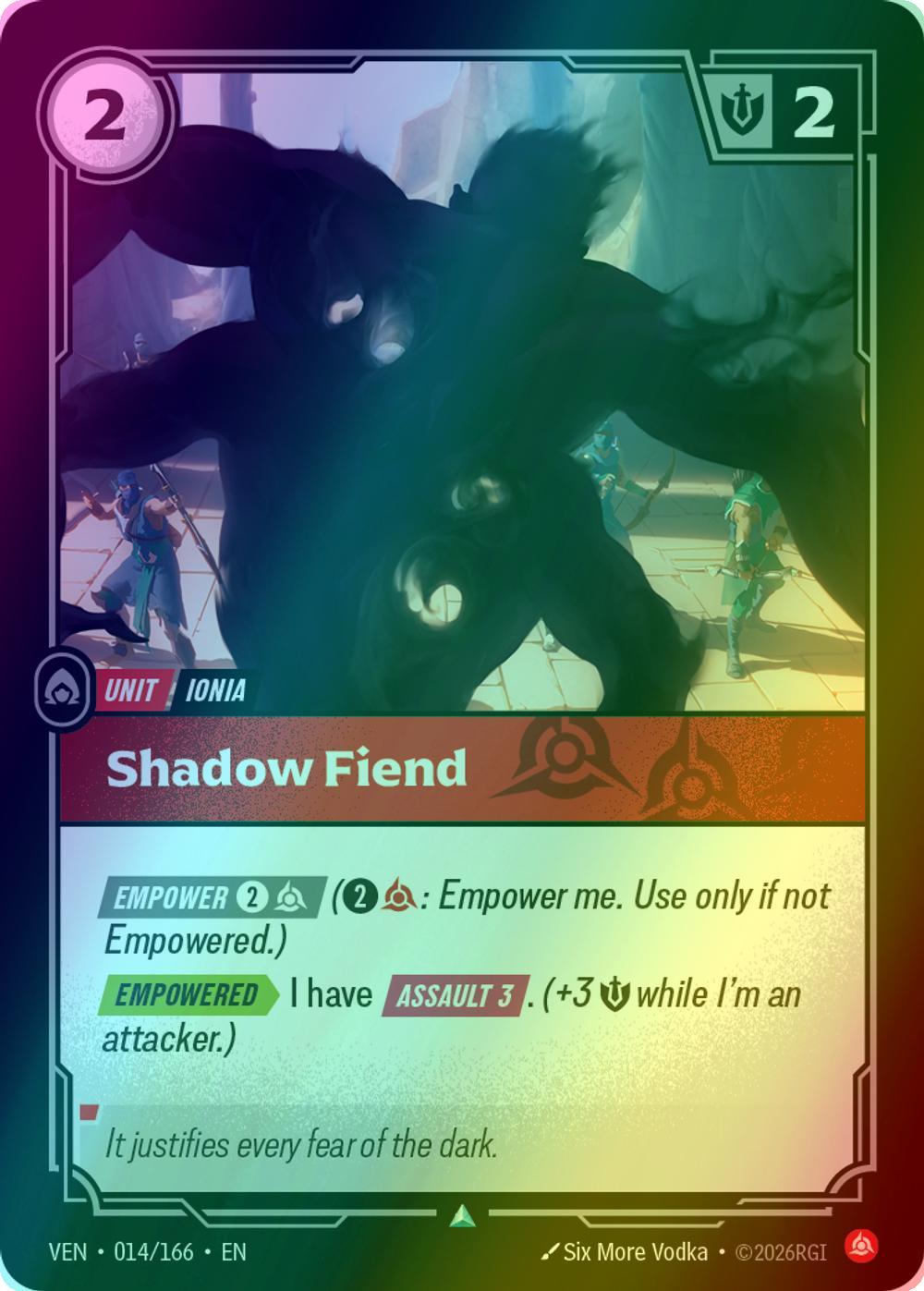Shadow Fiend - 014/166 [Vendetta] [Foil]