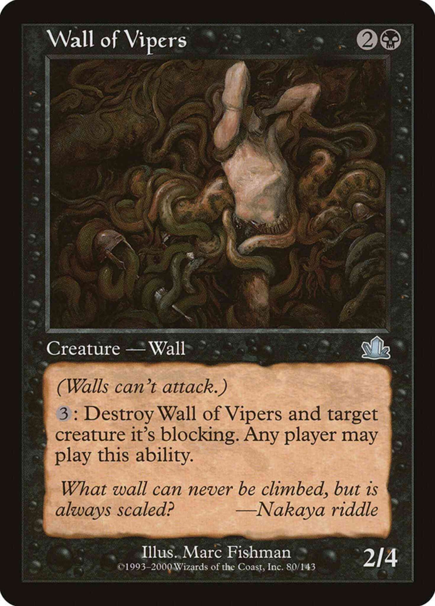 Wall of Vipers [80] [Prophecy] [Non-Foil]