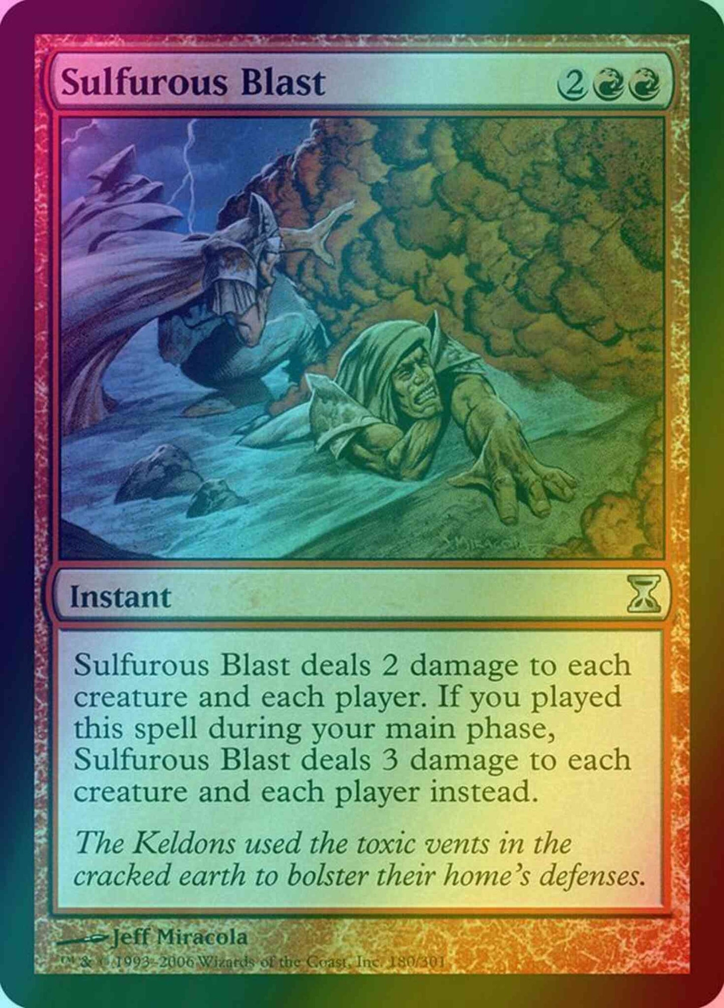 Sulfurous Blast [180] [Time Spiral] [Foil]