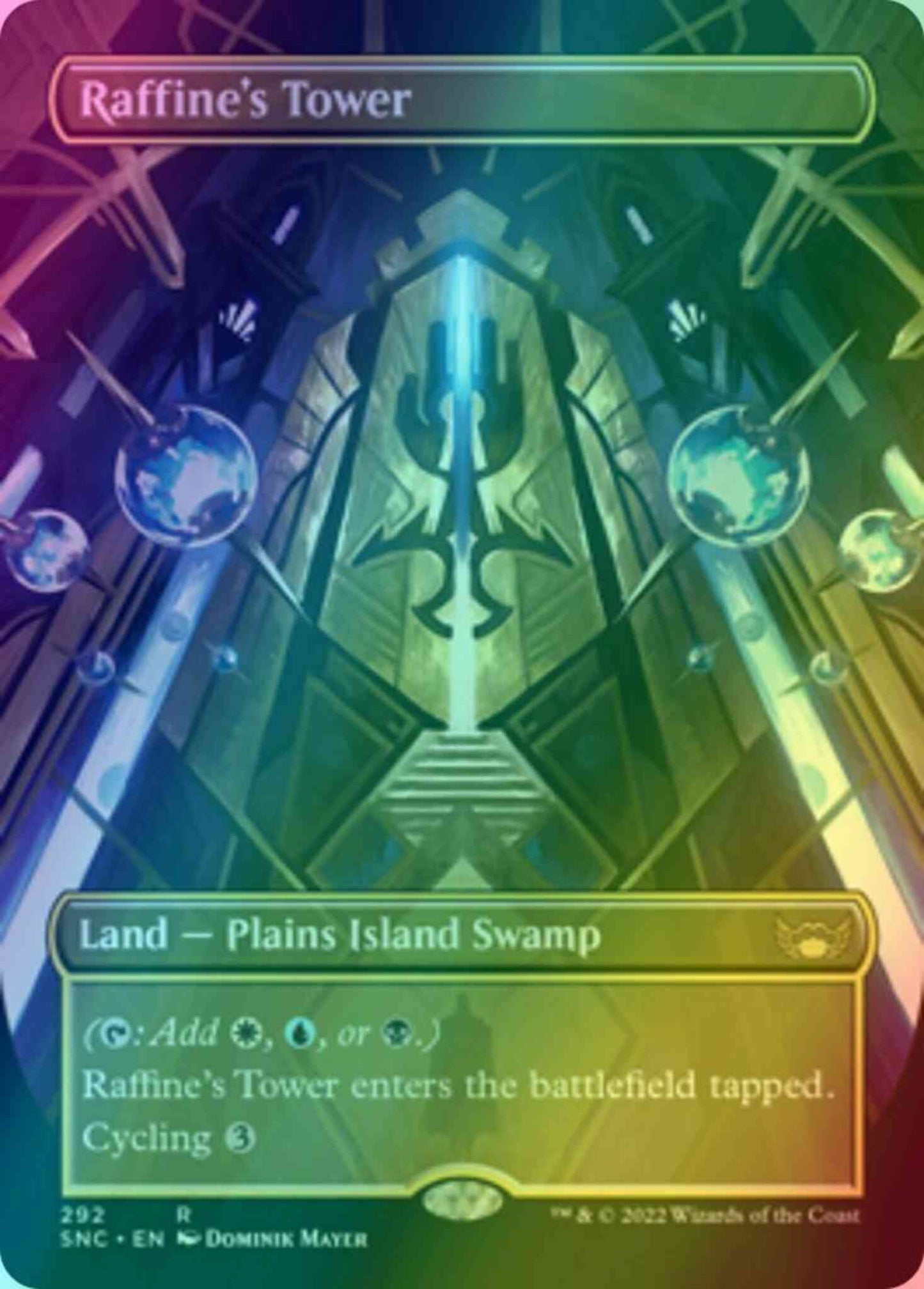 Raffine's Tower [292] [Borderless] [Streets of New Capenna] [Foil]