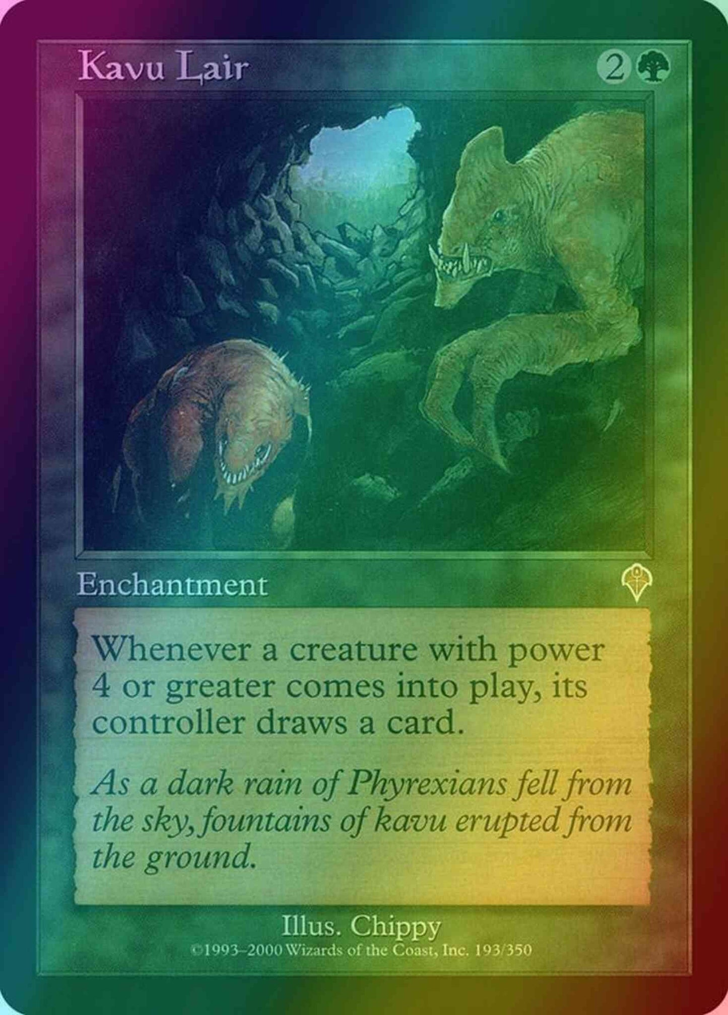 Kavu Lair [193] [Invasion] [Foil]