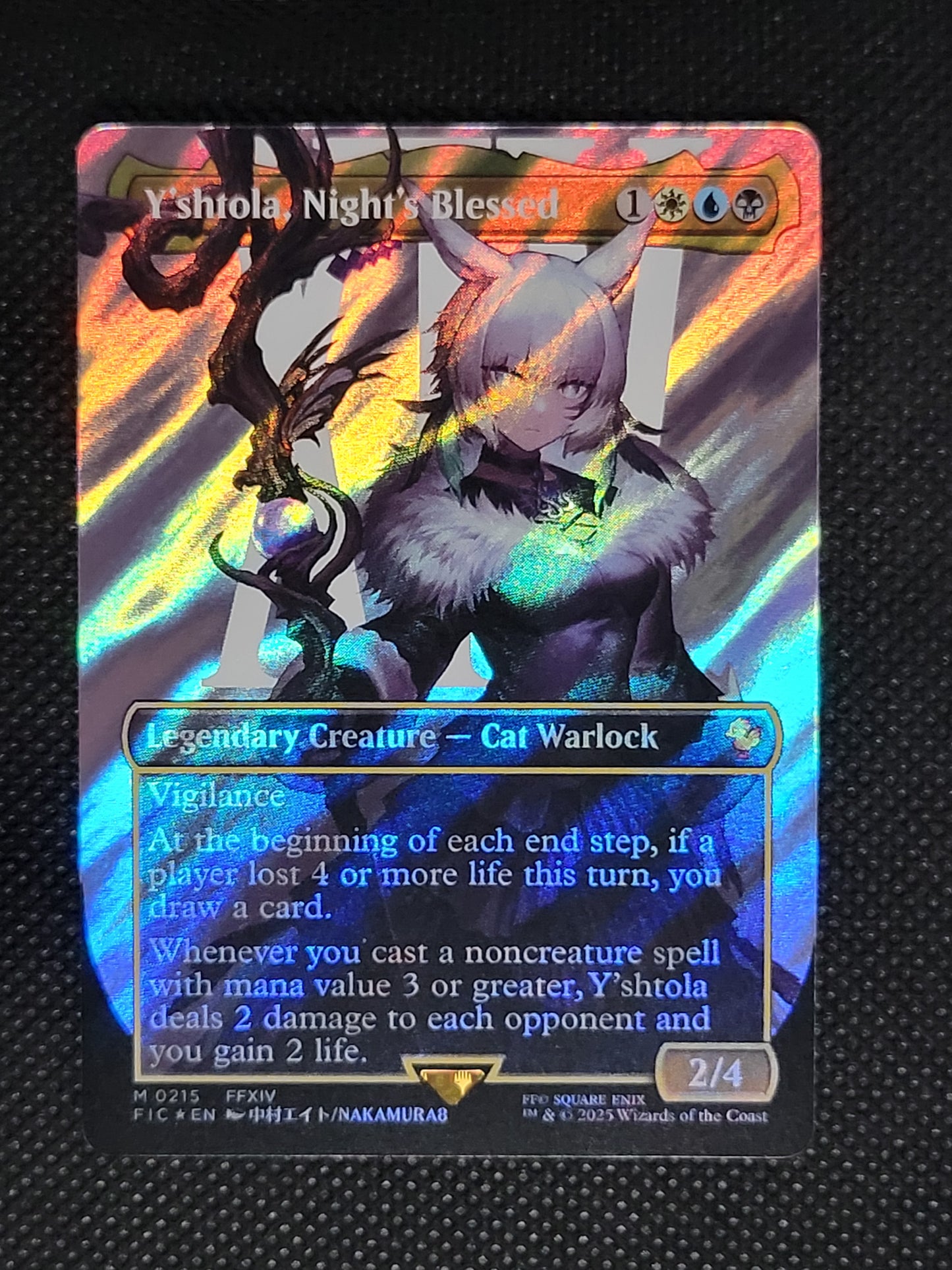 Y'shtola, Night's Blessed — Borderless|Character|Surge Foil — ID 19396