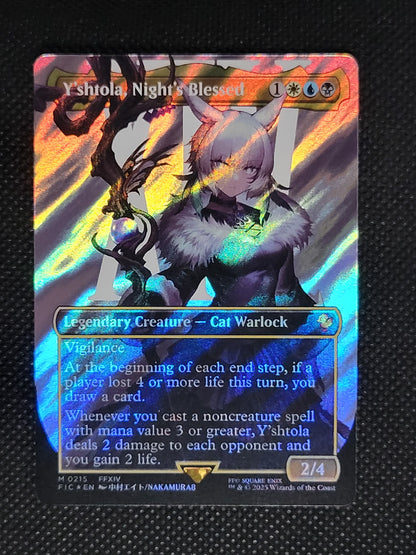 Y'shtola, Night's Blessed — Borderless|Character|Surge Foil — ID 19396
