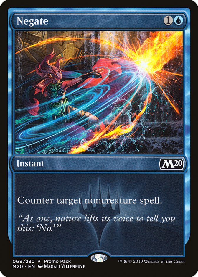 Negate [69] [Core Set 2020 Promos] [Foil]