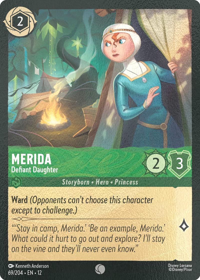 Merida - Defiant Daughter - 69/204 [Wilds Unknown] [Cold Foil]
