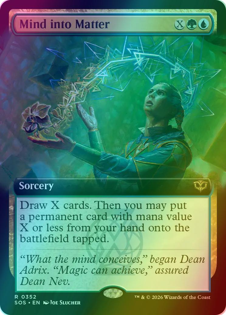 Mind into Matter [352] [Extended Art] [Secrets of Strixhaven] [Foil]