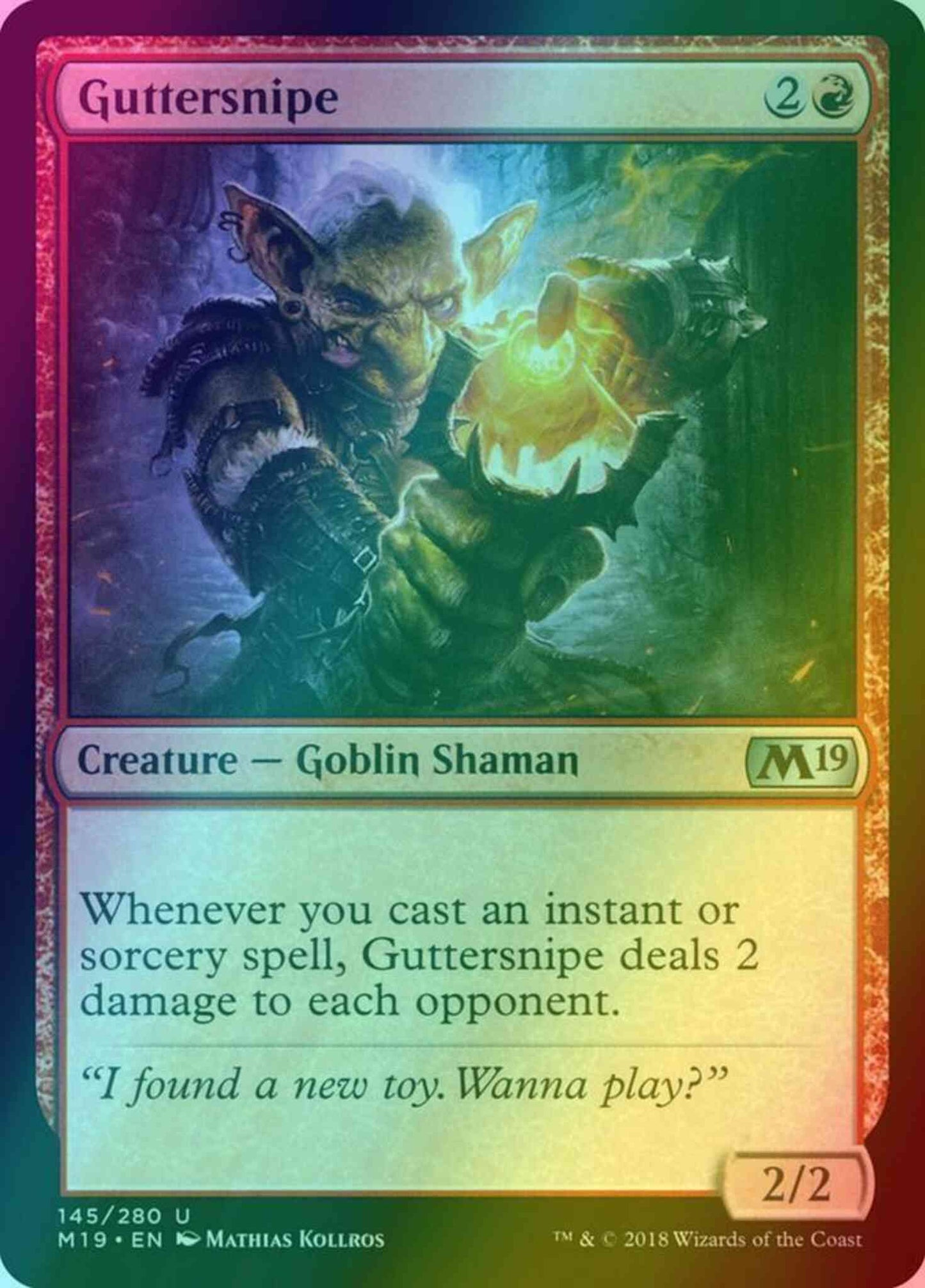 Guttersnipe [145] [Core Set 2019] [Foil]