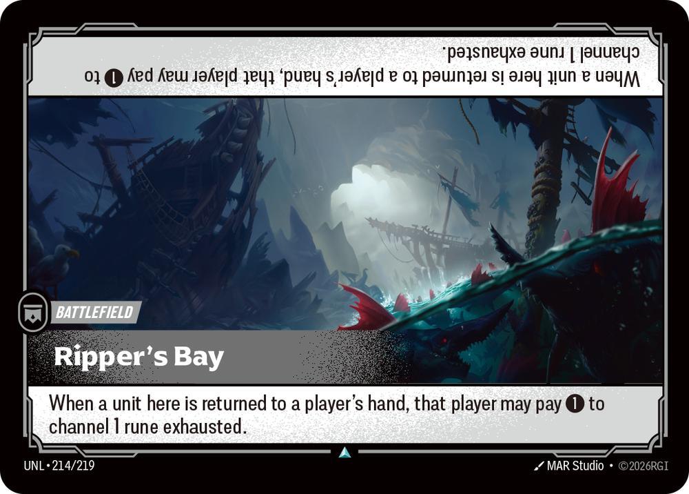 Ripper's Bay - 214/219 [Unleashed] [Non-Foil]