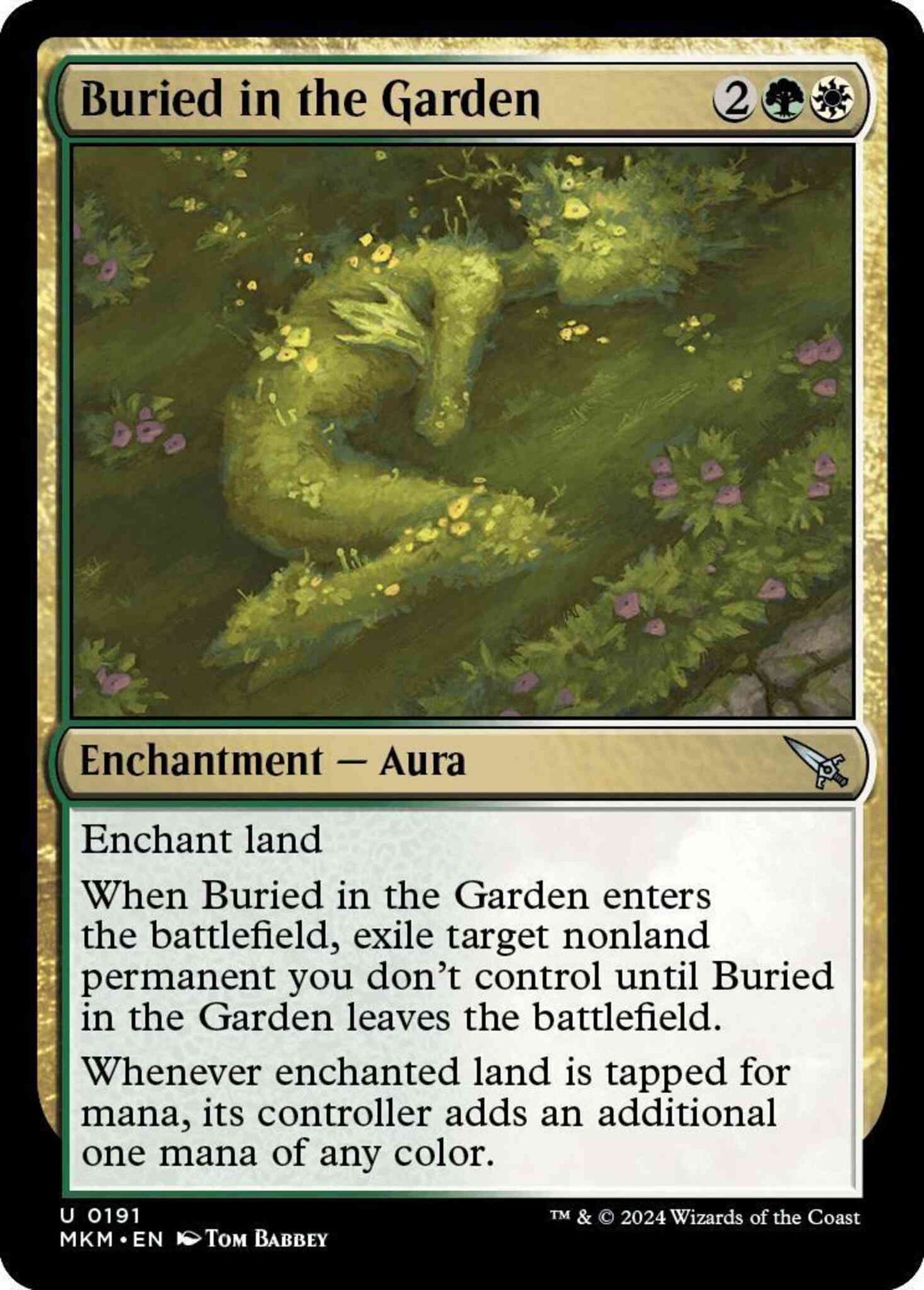 Buried in the Garden [191] [Murders at Karlov Manor] [Non-Foil]