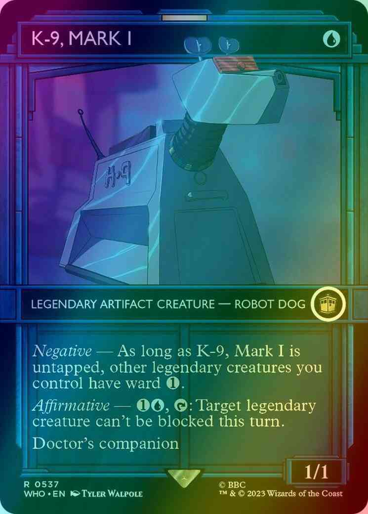 K-9, Mark I [537] [TARDIS Showcase] [Universes Beyond: Doctor Who] [Foil]