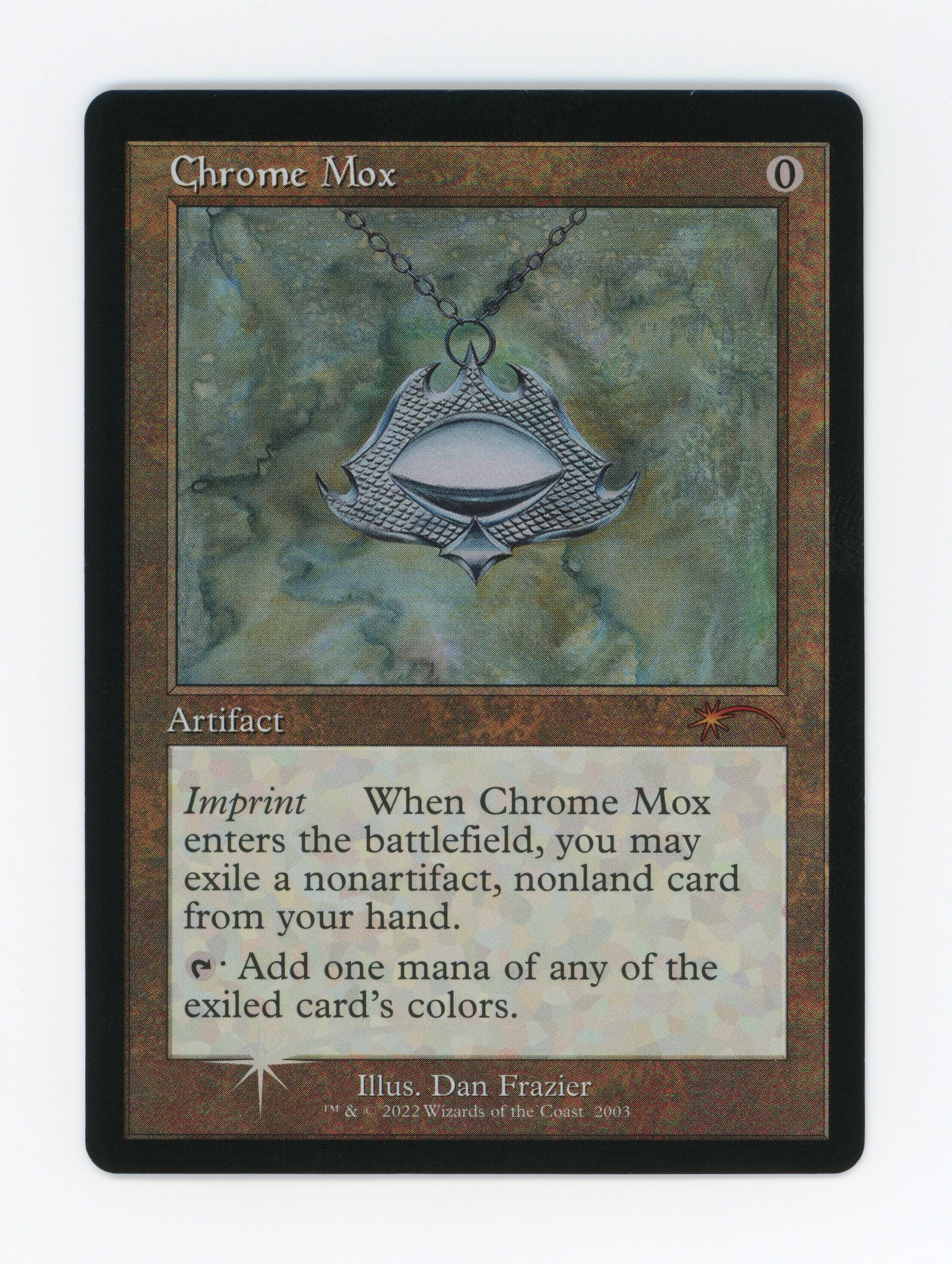 Chrome Mox — Retro Frame|30th Anniversary|Foil — ID 19783