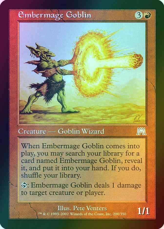 Embermage Goblin [200] [Onslaught] [Foil]